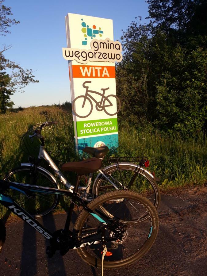 Appartamento Pensjonat U Kasi Węgorzewo Esterno foto
